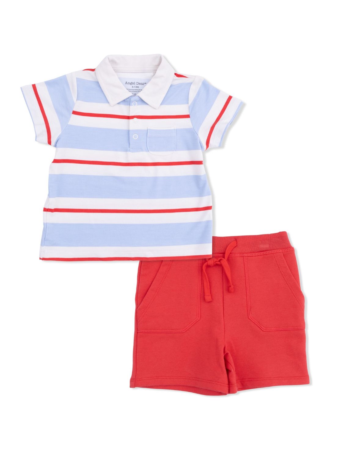 Preppy Rugby Polo with Everyday Short