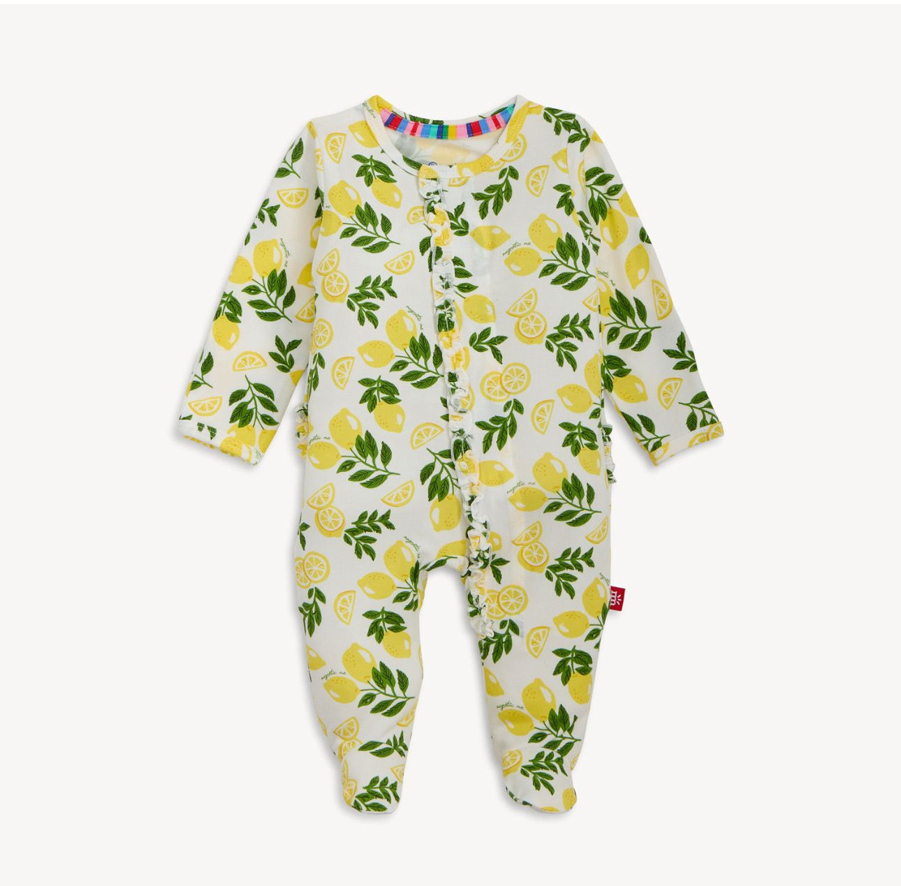 Simply the Zest Modal Magnetic Ruffle Footie