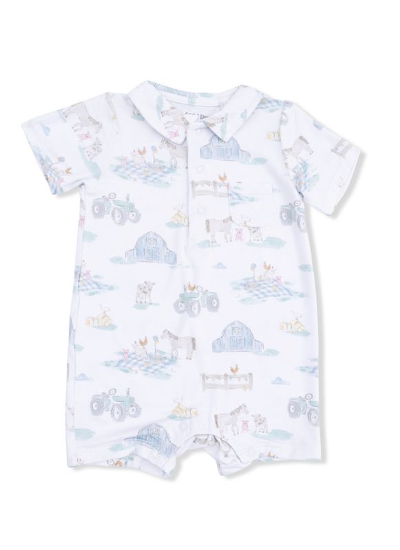 Farm Animal Party Polo Shortie