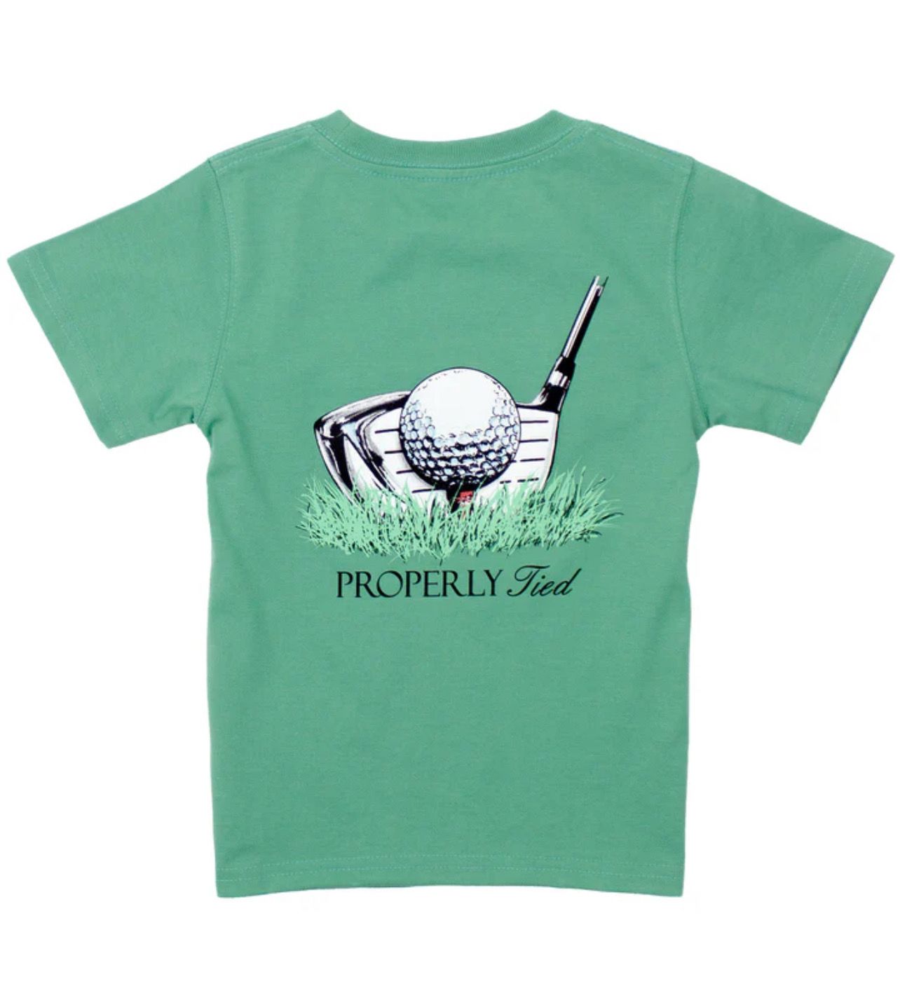 Properly Tied Driver Tee- Ivy