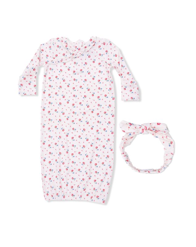 Joli Rosette Kimono Gown &amp; Headband