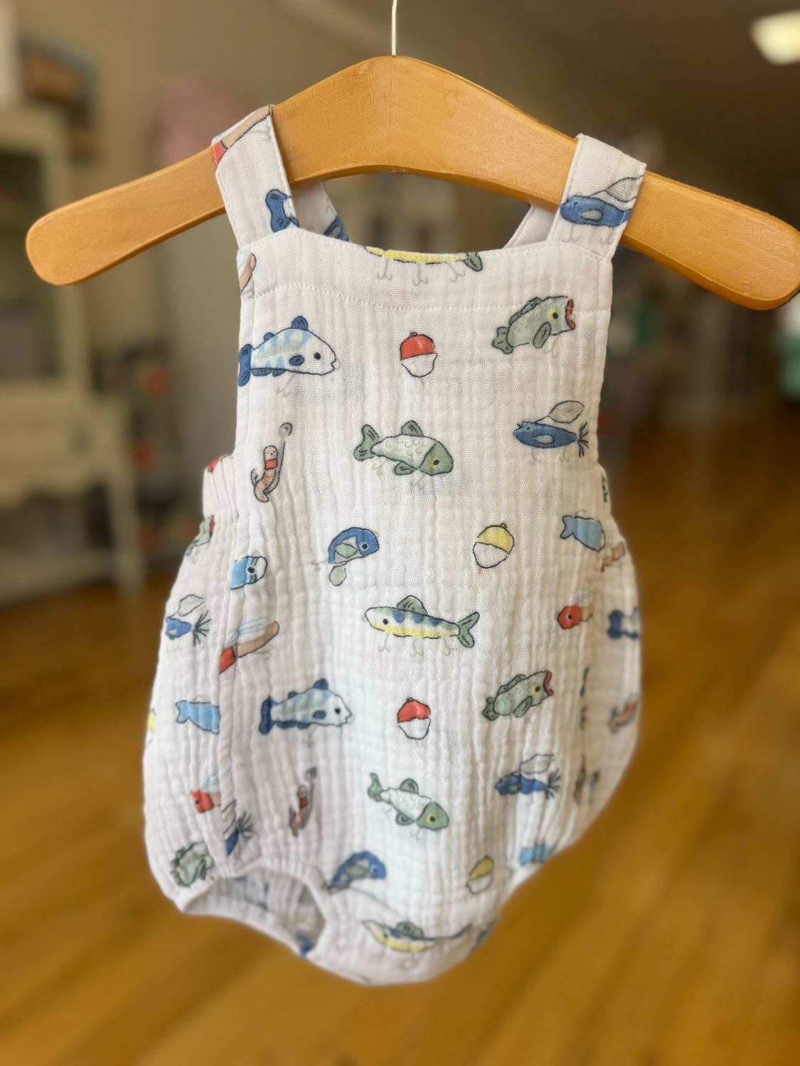 Fishing Lures Retro Sunsuit