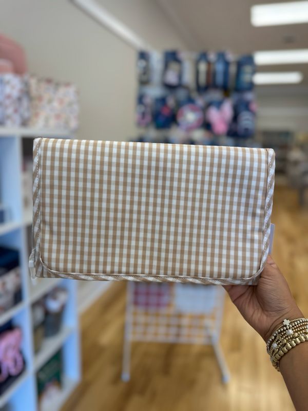 Game Changer Pad- Gingham Khaki