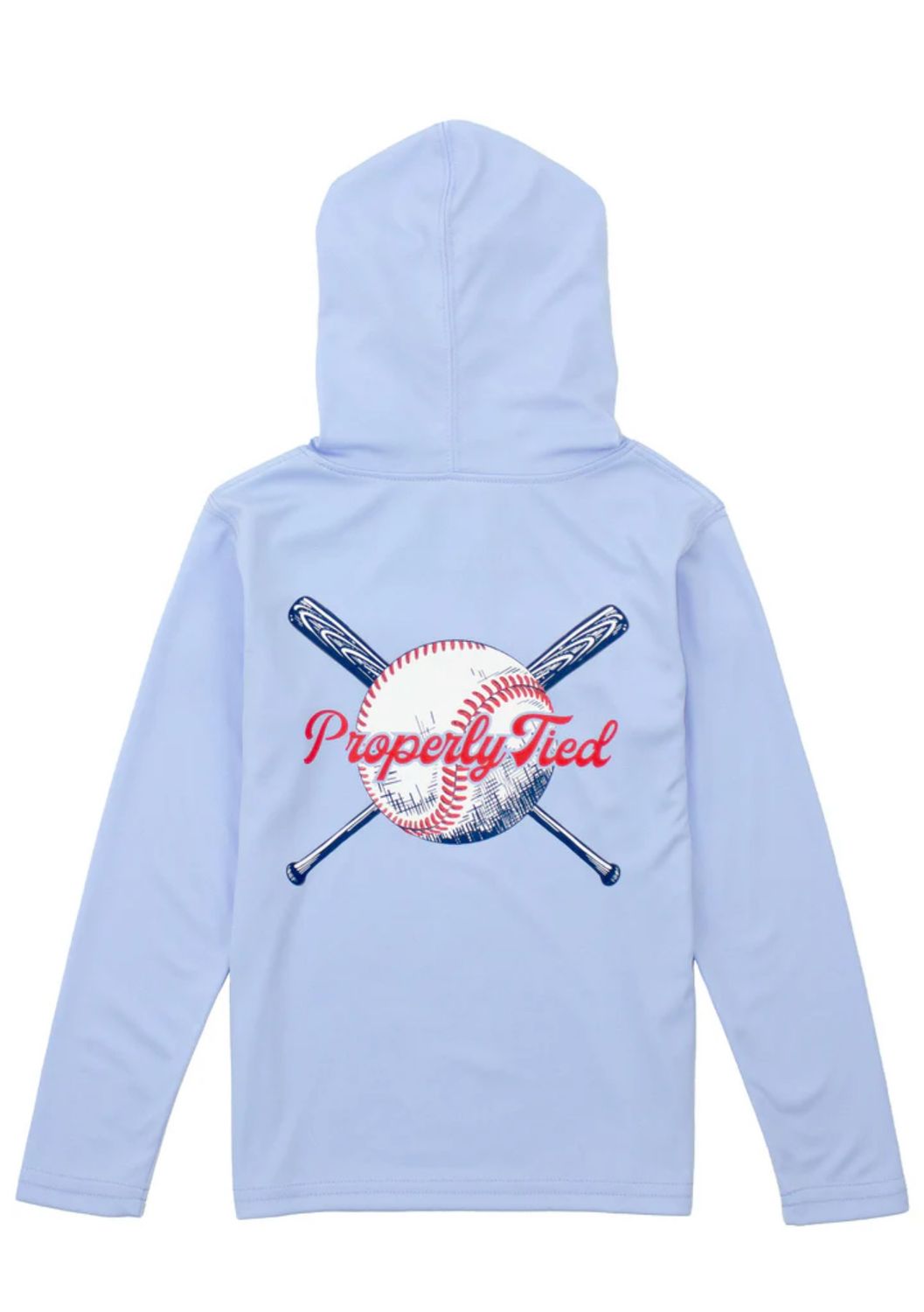 Properly Tied Shade Performance Hoodie- Play Ball