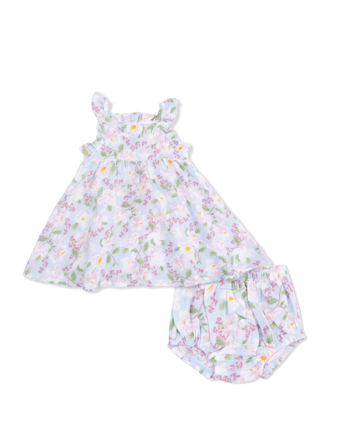 Magnolias Paperbag Ruffle Sundress