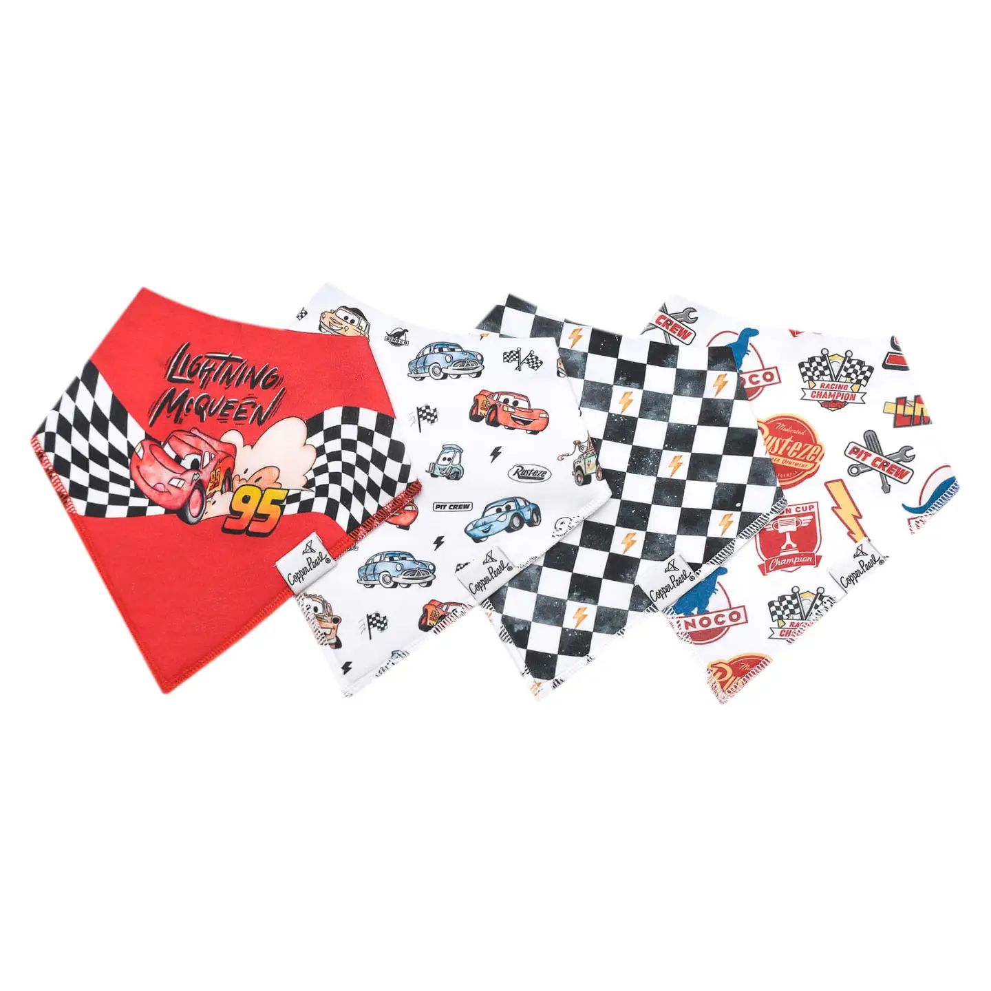 Copper Pearl Bandana Bib Set- Disney Pixar Cars