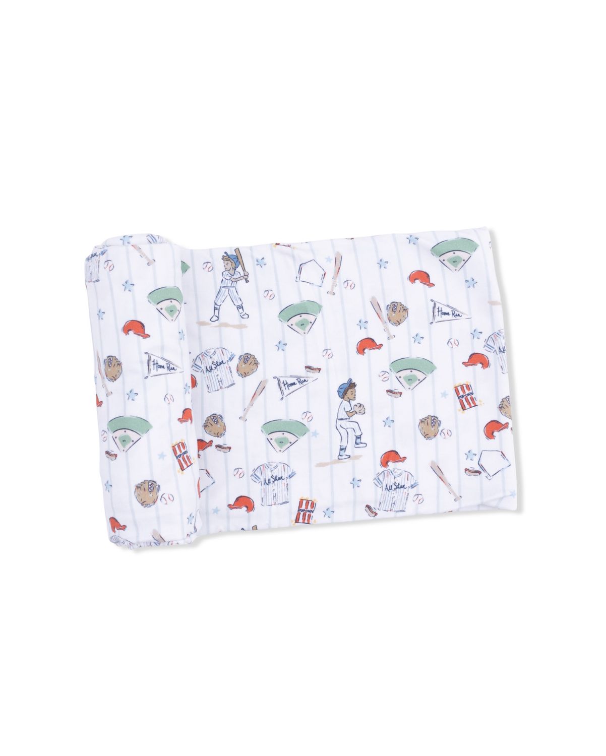 Home Run Baseball Swaddle Blanket