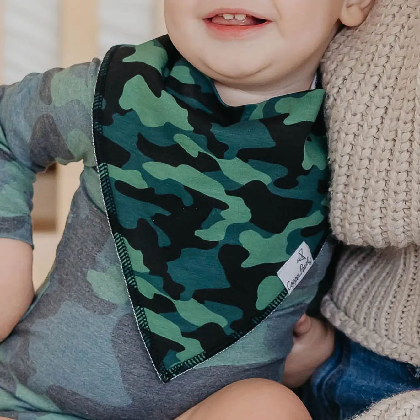 Copper Pearl "Hunter" Bandana Bib Set