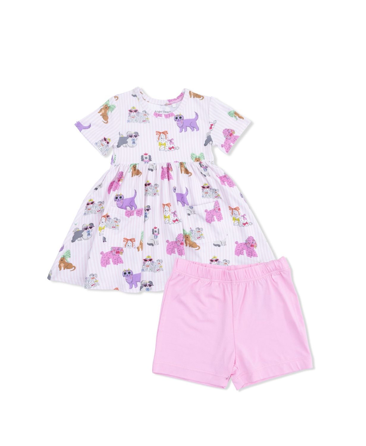 Fancy Dogs Twirly Dress with Cartwheel Short