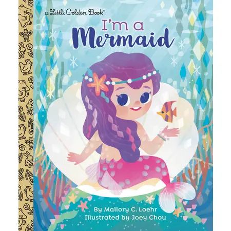 Little Golden Book I'm A Mermaid