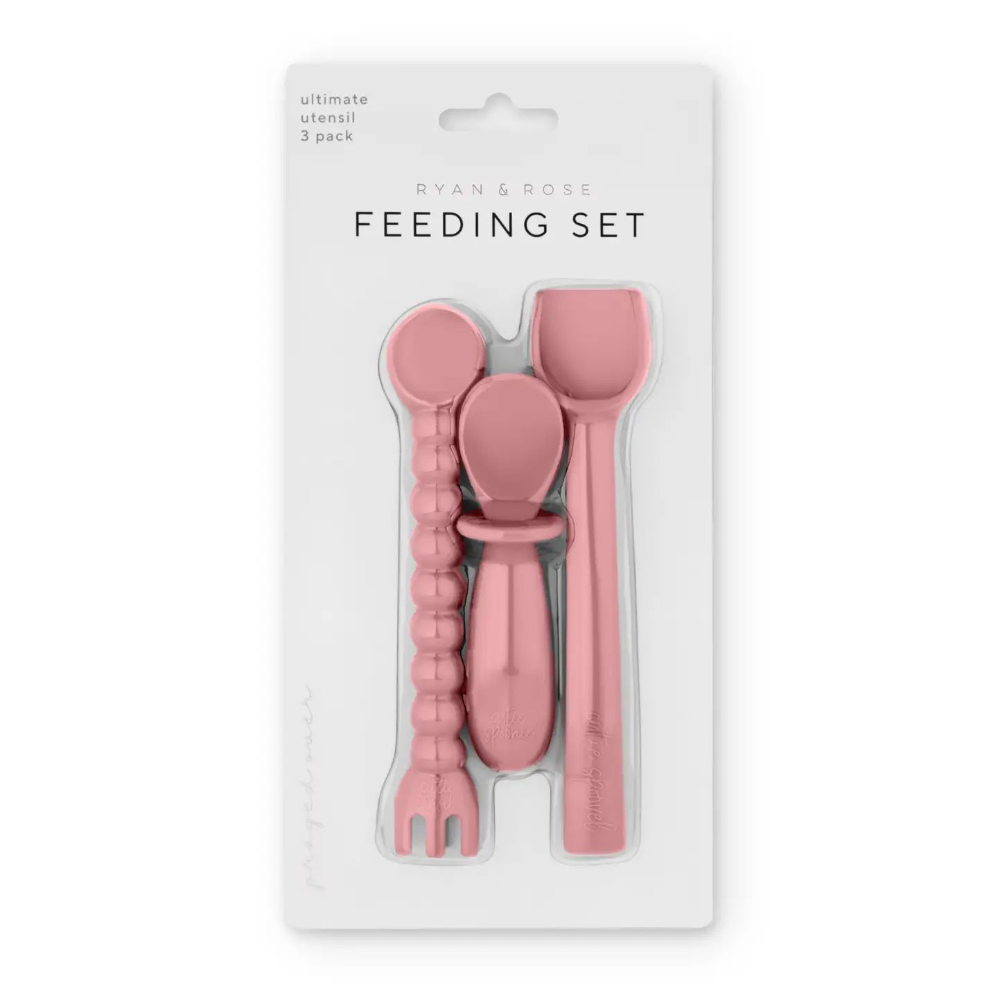 Ryan &amp; Rose Feeding Set - Pink