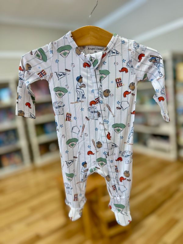 Home Run Baseball 2 Way Zipper Footie