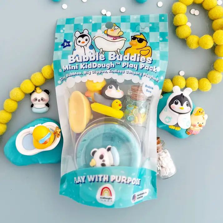 Bubble Buddies Mini Kiddough Play Pack