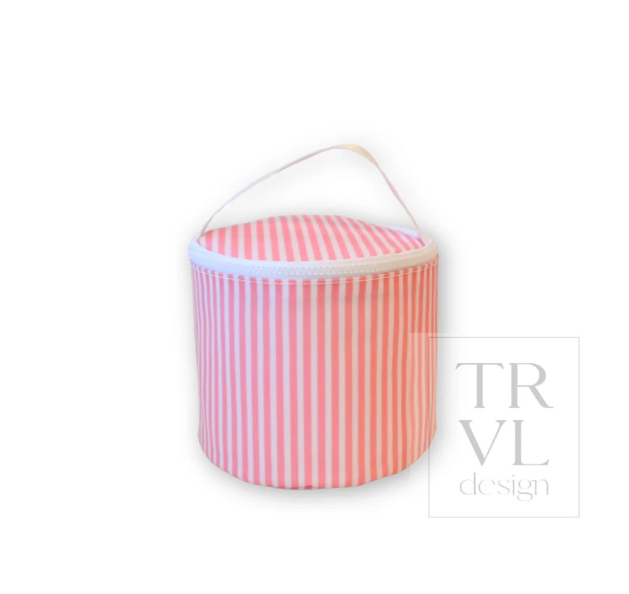 TRVL Snack Bag - Dusty Rose Stripe