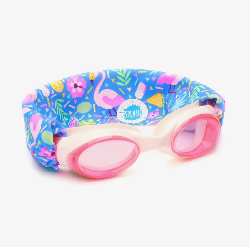 Flamingo Pop Swim Goggles