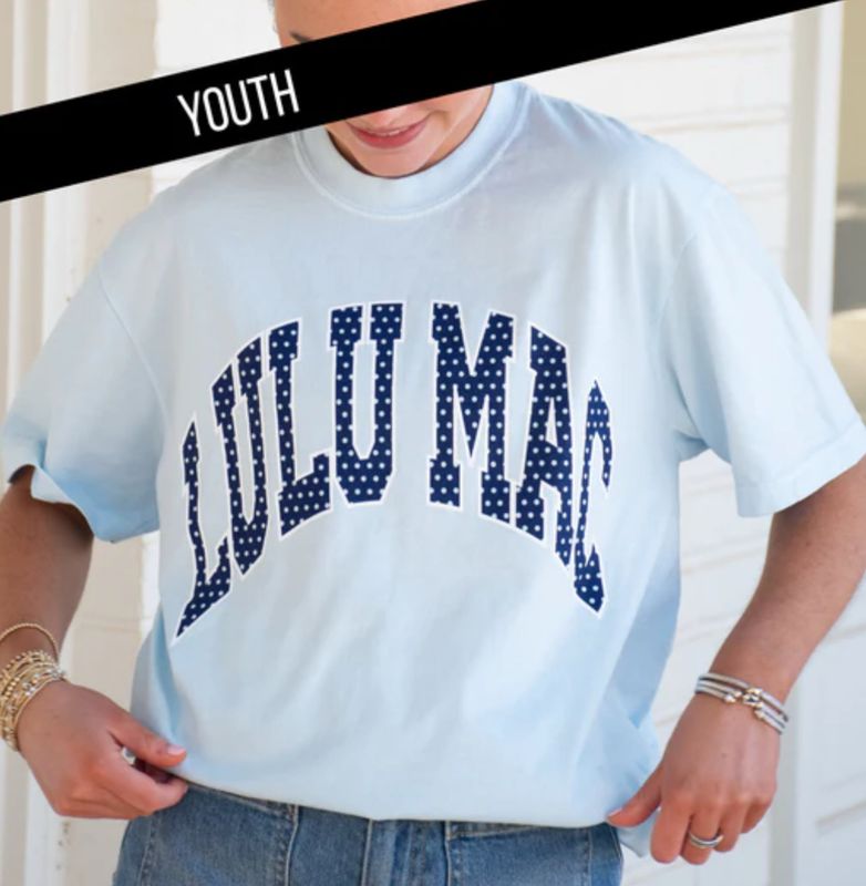 Lulu Mac Youth Dot Chambray Tee
