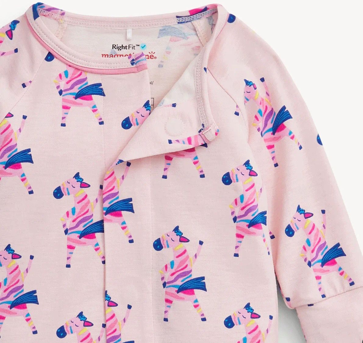 Magnetic Me "Everybody Prance Now" Pink Footie