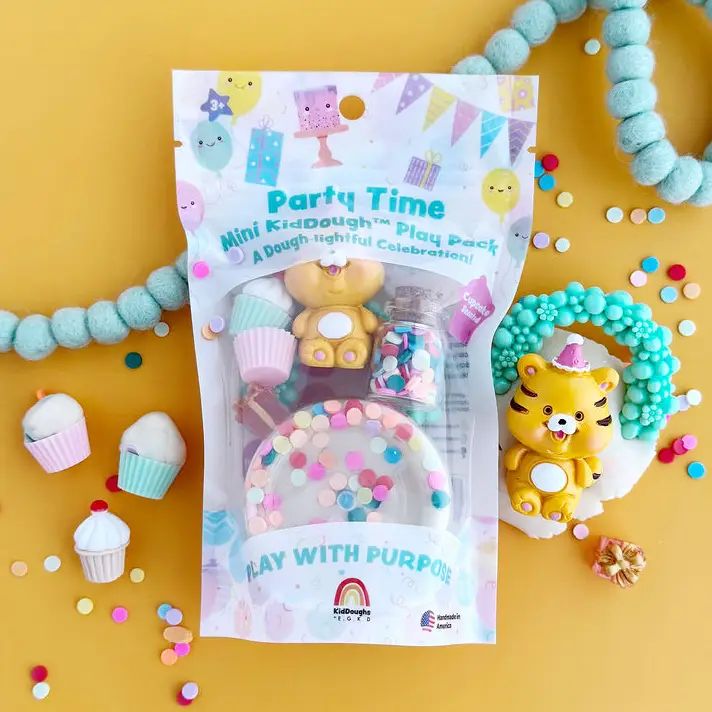 Party Time Mini Kiddough Play Pack