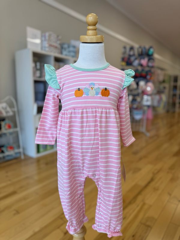 Turkey Ruffle Romper