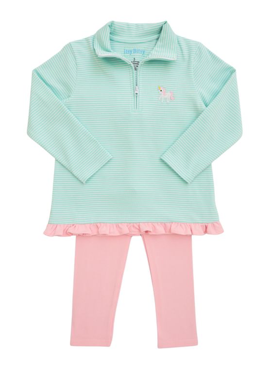 Unicorn 1/4 Zip Pullover Set