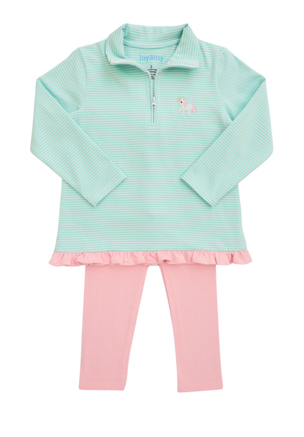 Unicorn 1/4 Zip Pullover Set