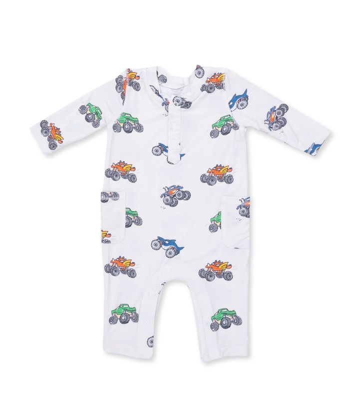 Monster Trucks Romper