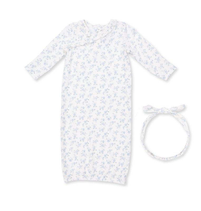 Rose Briar Kimono Gown and Knot Headband