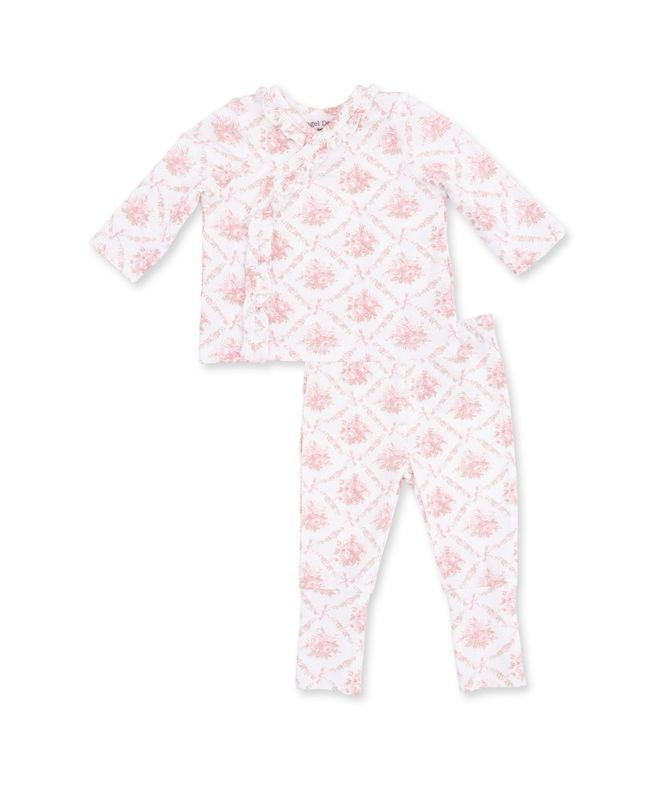 Rose Bow Lattice Take Me Home Set w/ Convertible Pants &amp; Beanie