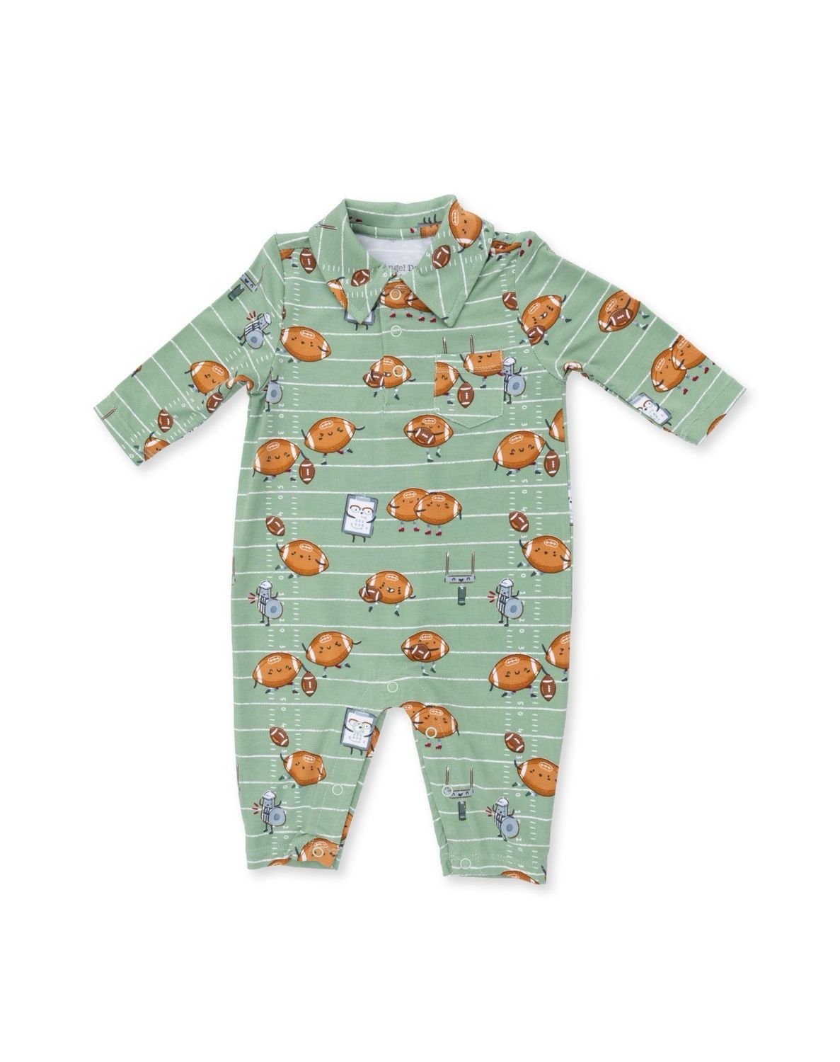 Footballs Playing Football - Polo Romper