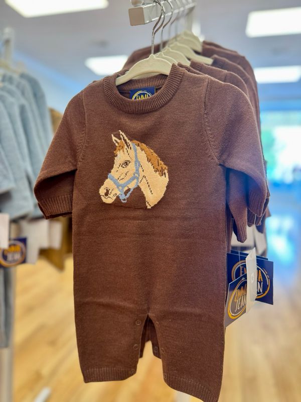 Horse Sweater Romper