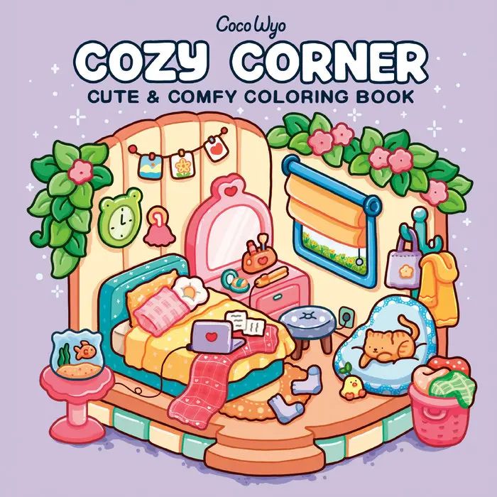 Cozy Corners Coloring Book