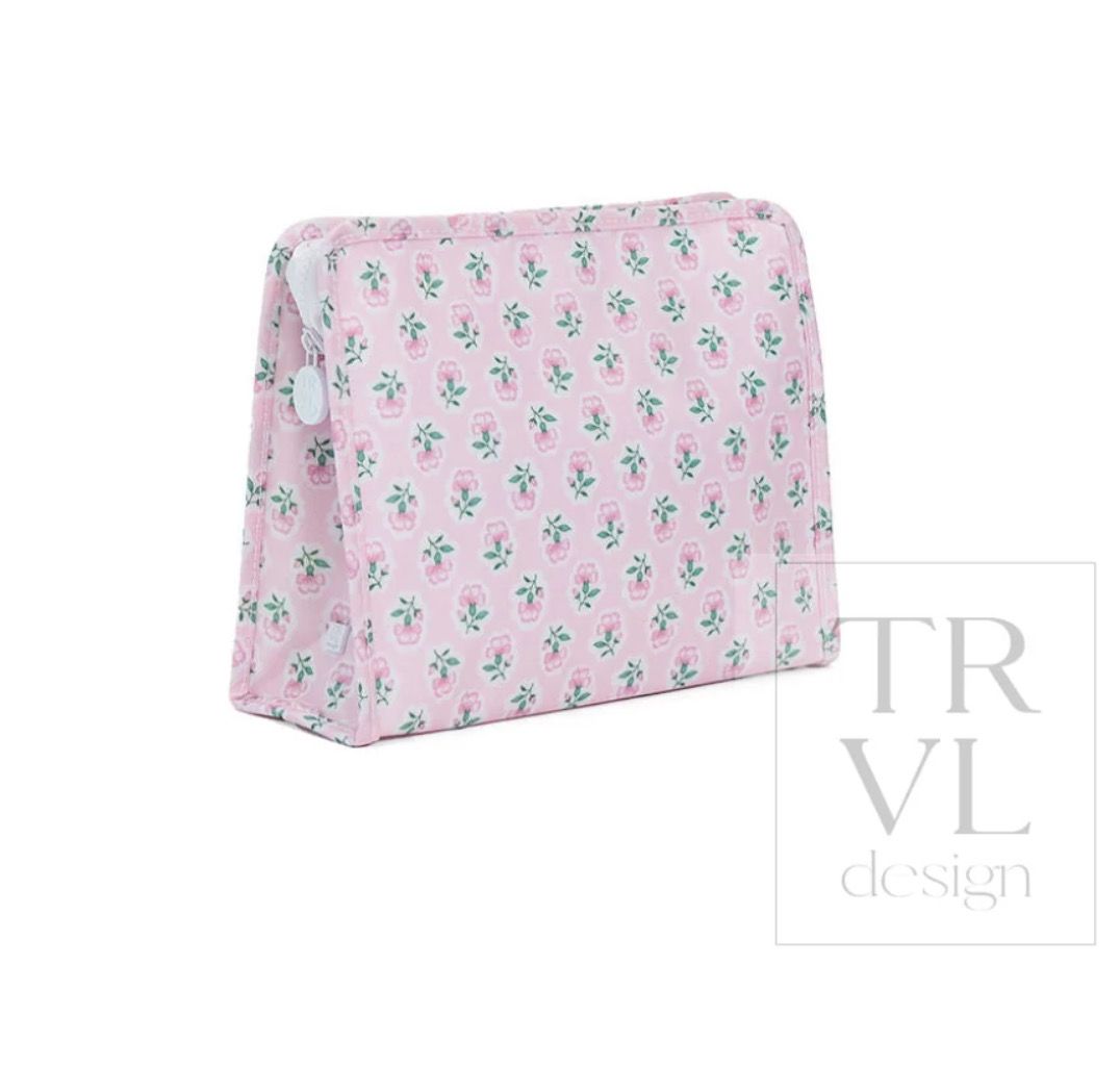TRVL Medium Roadie - Petite Pink Fleur