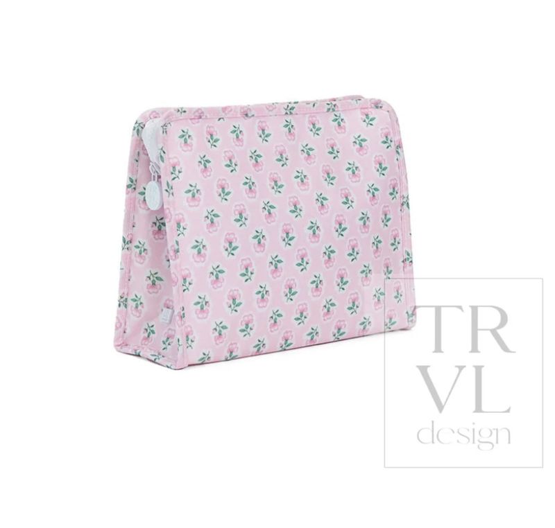 TRVL Medium Roadie - Petite Pink Fleur