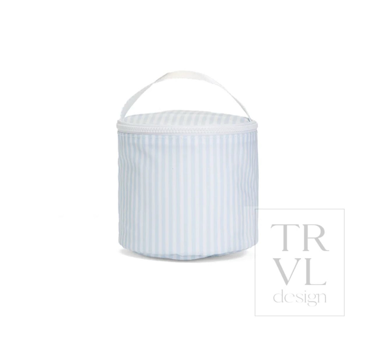 TRVL Snack Bag - Pimlico Light Blue Stripe