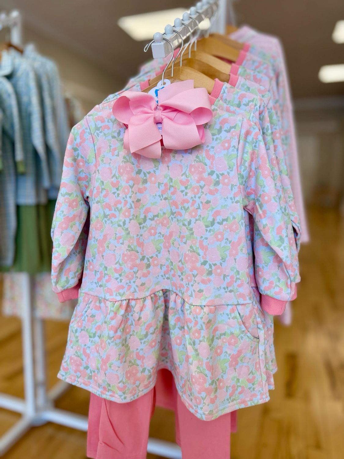 Cottage Blooms French Terry Tunic Set