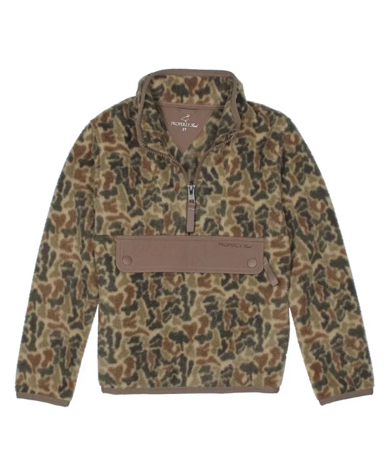 Properly Tied Wallaby Pullover Vintage Camo