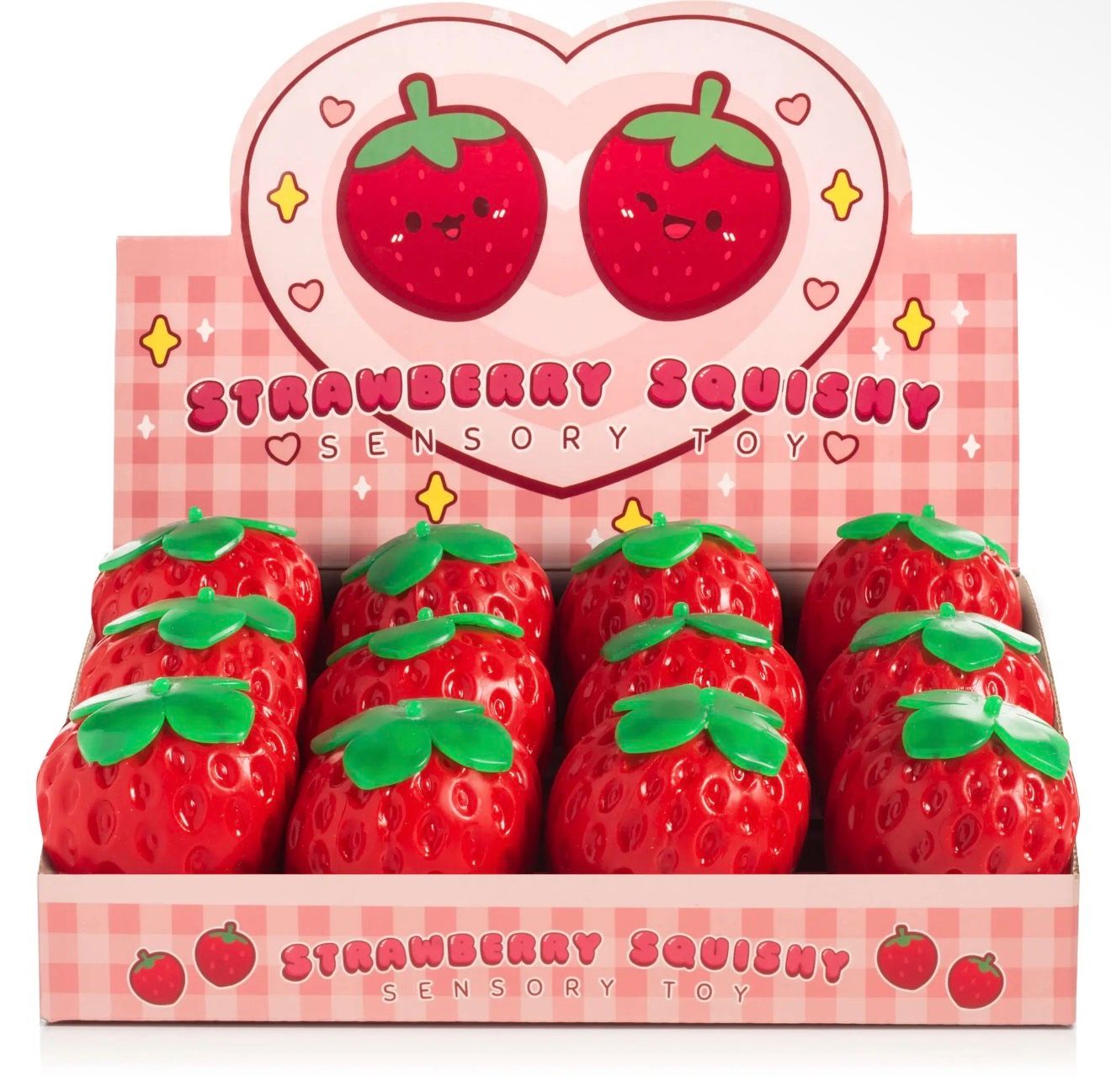 Strawberry Shaped Sensory Toy