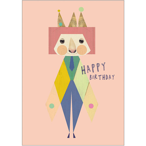 Greeting card BIRTHDAY QUEEN