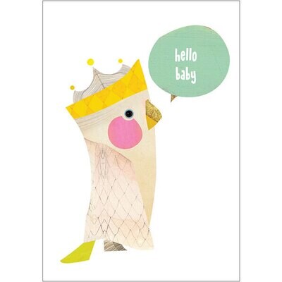 Greeting card HELLO BABY