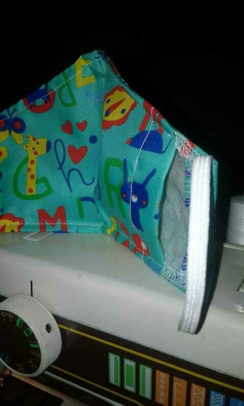 Home made masks with lining