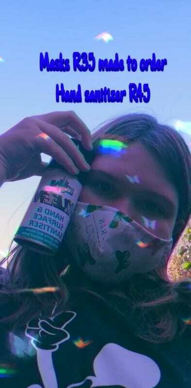 Homemade masks and hand spray