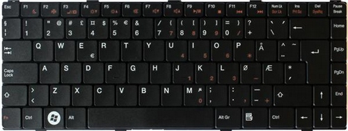 Multicom Compal Norsk tastatur, ny type,