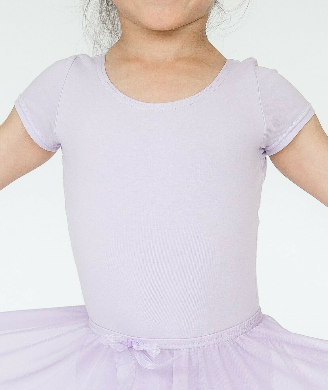 Regulation Lavender Short Sleeve Leotard