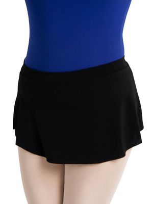 Regulation Black Curved Pull-on Skirt