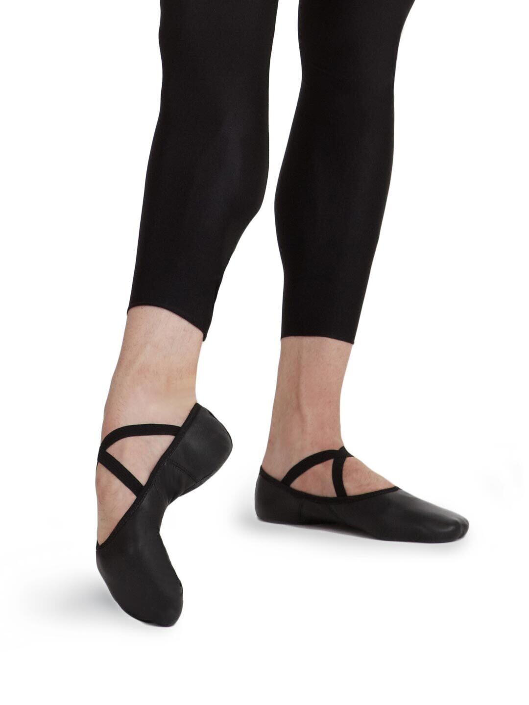 Boys' Black Ballet Slippers