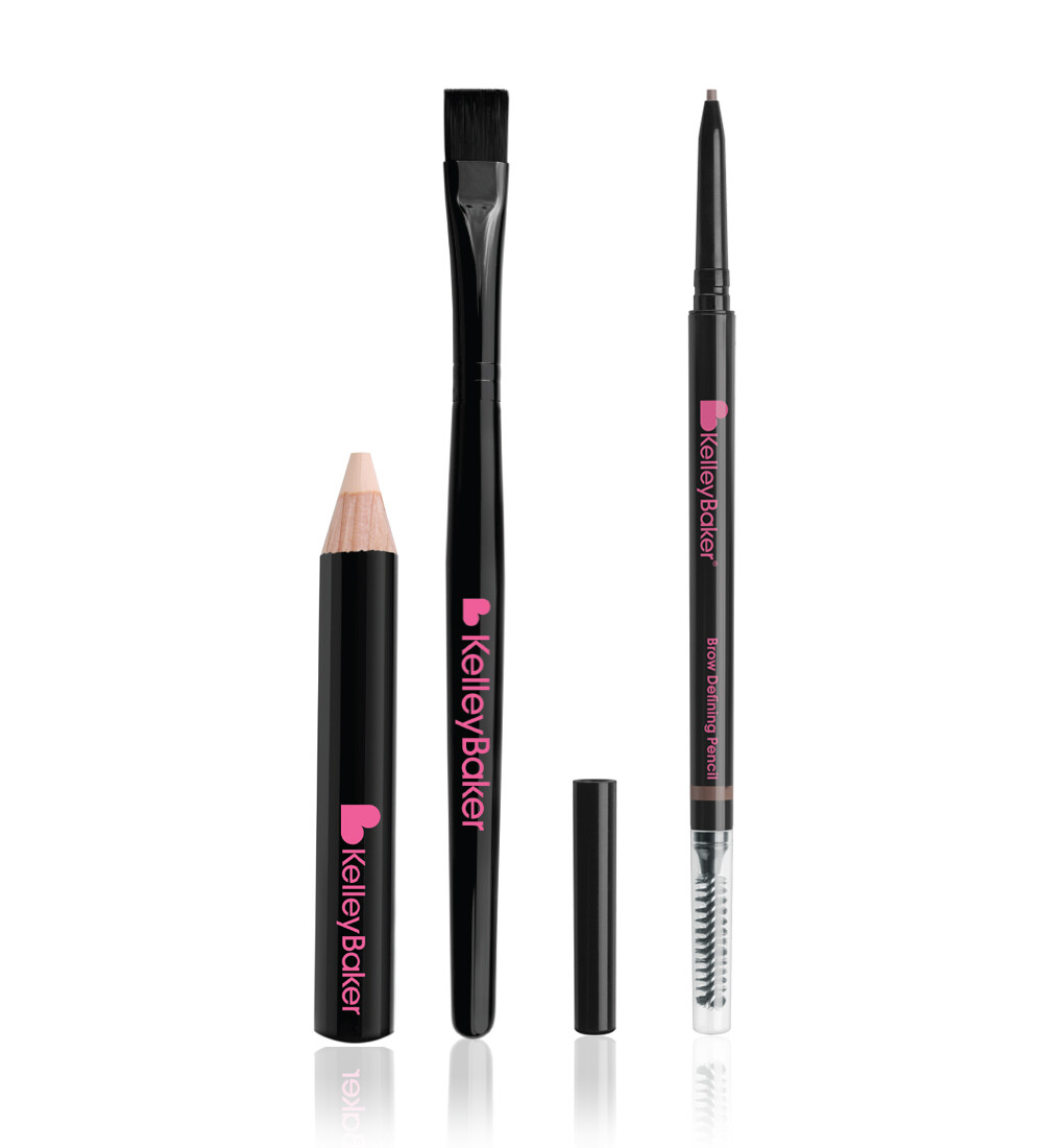 Kelley Baker Brows Three Bee Kit (BROWN/LIGHT) Kelley Baker Brows Three Bee Kit (BROWN/LIGHT)