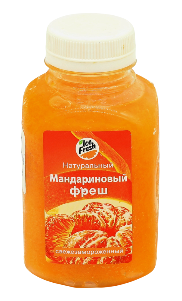 Сок мандариновый прямого отжима 290 мл. (упаковка, 12 бутылок)