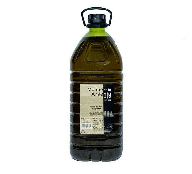 Aceite de Oliva Virgen Extra 5l Molino de la Arsenia.  Entrega  6 o 7 días aproximadamente.