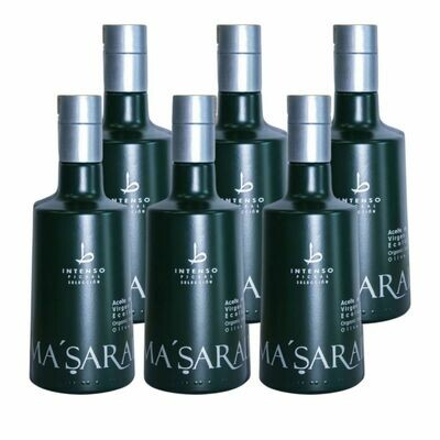 6 botellas Aceite de Oliva Virgen Extra Intenso Picual Gourmet Ma'Sarah