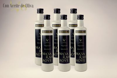 6 botellas Aceite de Oliva Virgen Extra Intenso Picual Gourmet Ma'Sarah